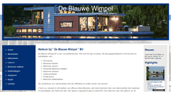 Desktop Screenshot of deblauwewimpel.nl